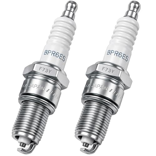 Image of 2PCS BPR6ES 7822 Spark Plug for GX120 Engines, Ignition Plug Replacement for NGK Smooth Operation Fuel Efficiency Compatible with Motorcycles Cars ATVs Generators Small Engines