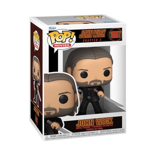 Image of Funko Pop! Movies: John Wick 4 - John Wick - Collectable Vinyl Figure - Gift Idea - Official Merchandise - Toys for Kids & Adults - Movies Fans - Model Figure for Collectors and Display