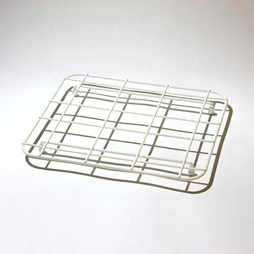 Image of White Plastic Coated Small Sink Mat