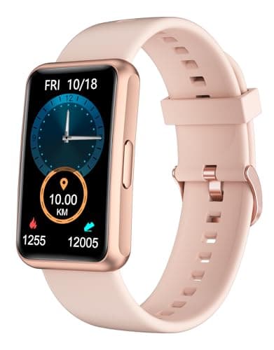 Image of HUAKUA Pedometer Watch (No Bluetooth,No App) 1.47inch Touch Screen Smart Watch Fitness Tracker Step Counter Watch with Step Tracker,Calorie Tracker,Sleep Monitor,Alarm Clock,Waterproof IP68,Stopwatch