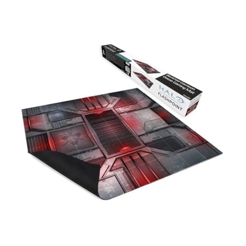 Image of mantic Halo: Flashpoint Banished Garrison Deluxe Gaming Mat | Neoprene Playmat for Halo Miniatures Game | Banished Battlefield Surface