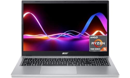 Image of acer Aspire 3 A315-24P 15.6 Inch Laptop - (AMD Ryzen 5 7520U, 8GB, 512GB SSD, Full HD Display, Windows 11, Silver)