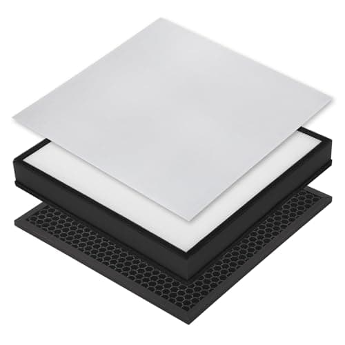 Image of AM3 Replacement Filter Pack Compatible with Fellowes Aeramax Pro AM3 & AM4 Air Purifiers, AM3 HEPA Filter with 2 x Pre-Filters, 1 HEPA Filter and 1 Activated Carbon Filter