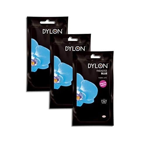 Image of DYLON Paradise Blue Hand Fabric Dye 3 Pack