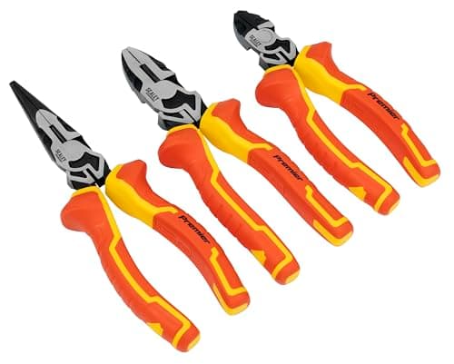 Image of Sealey Ak83452 Pliers Set 3Pc Vde Approved