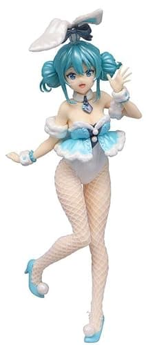 Image of GOOD SMILE Estatua BiCute Bunnies Hatsune Miku White Rabbit Pearl Color ver. Hatsune Miku 30cm