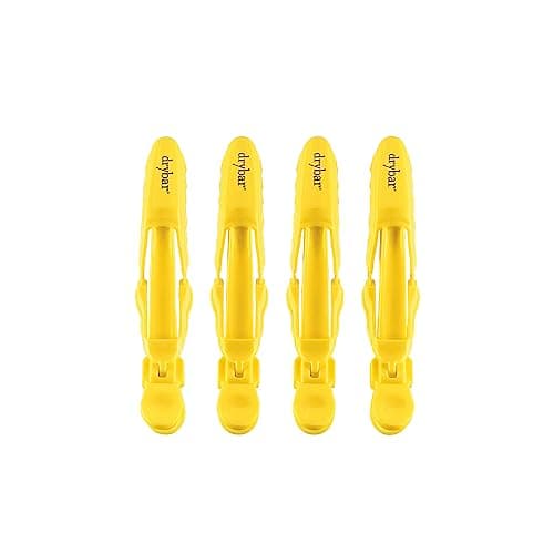 Image of Drybar Hold Me Hair Clips - hold small to large sections of hair, Alligator jaw design, no slipping, perfect for wet and dry styling, pack of 4, great for all hair types