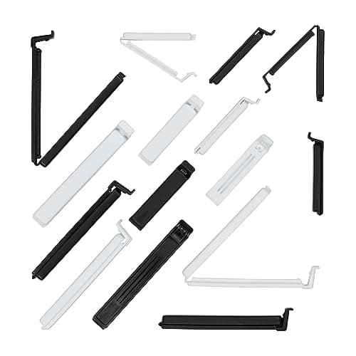 Image of Chef Aid Pack of 15 Bag Clips, Multi-Purpose Size and will keep items fresher for Longer, Multi-Size Pack, Airtight Seal, Resuable
