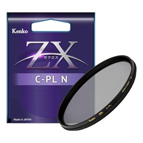 Image of Kenko Polarizing Filter ZX C-PL N φ82mm, Ultra-Low Surface Reflection of 0.16-0.2%, Anti-Static Coating, Floating Frame, Made in Japan, 942826