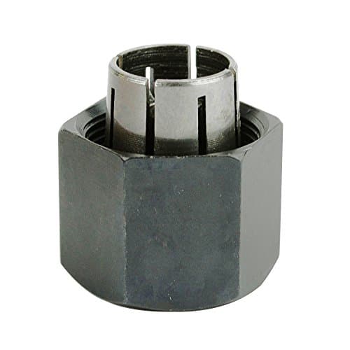 Image of Big Horn 19691 1/4" Router Collet Replaces Dewalt 326286-04, Bosch 2610906283 & Hitachi 323-293