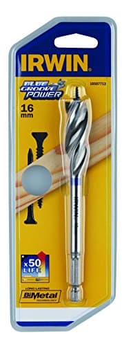 Image of Irwin 10507713 Blue Groove Power Bit 16mm