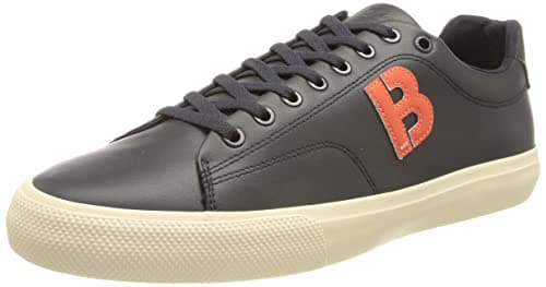 Image of BOSS Aiden Tenn Men's Lace-Up Trainers, Dark Blue408, 9 UK