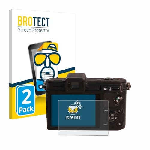 Image of brotect Screen Protector Anti-Glare compatible with Nikon 1 V1 (2 Pack) Screen Protector Matte, Anti-Fingerprint Protection Film