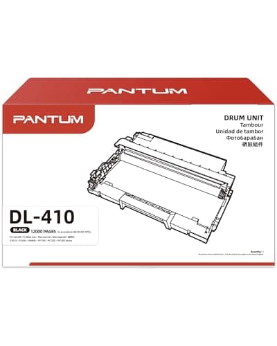 Image of PANTUM Toner Cartridge DL-410 Drum Unit Works P3010DW, P3018DW, P3300DW, P3308DW, M7100DW, M7108DW, M6800FDW, M6808FDW, M7200FDW, M7208FDW Monochrome Laser Printer, Yields up to 12,000 Pages