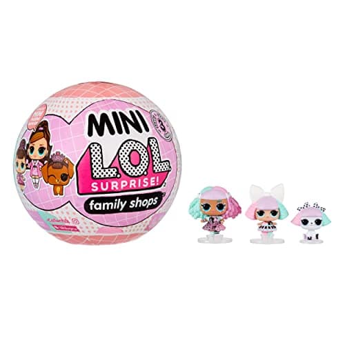 Image of L.O.L. Surprise! Mini Family - RANDOM ASSORTMENT - Ball Playset Includes 3 Mini Tween Collectable Dolls and Surprises - Great Gift for Kids Ages 4+, Series 3