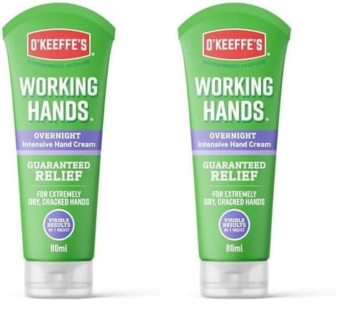 Image of O'Keeffe's Working Hands Overnight 80ml (Pack of 2)