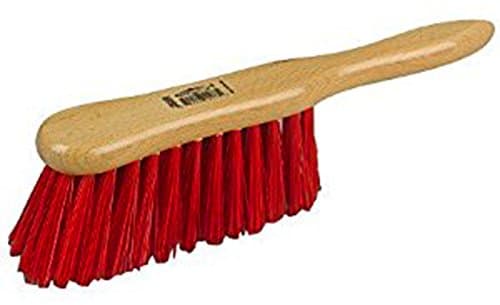 Image of 6" (150mm) British Made Stiff Bristle PVC Hand Brush by Hills / HERREWEGE Brushes
