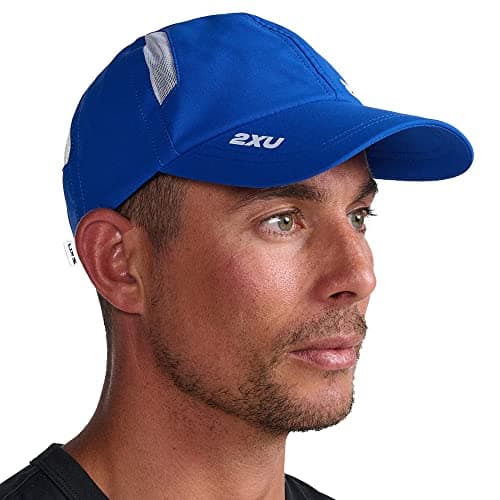 Image of 2XU Unisex Run Cap Surf/White,OSFA