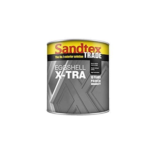 Image of Sandtex Eggshell X-Tra - Black - 2.5L