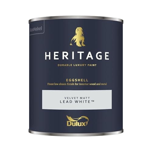 Image of Dulux Heritage Eggshell (Lead White, 0.75 Liters)