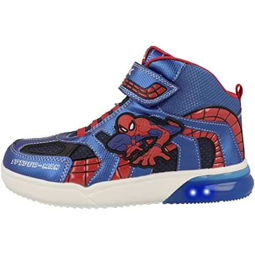 Image of Geox Boys J Grayjay Boy C Sneakers, Navy Royal, 1 UK Child