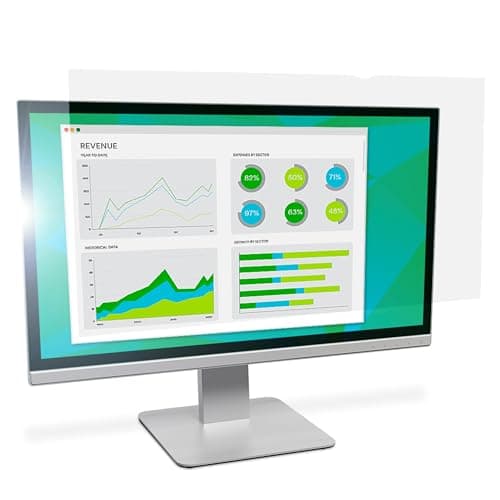 Image of 3M Anti-Glare Filter for 23.8" Widescreen Monitor - Display anti-glare filter - 23.8" wide - clear