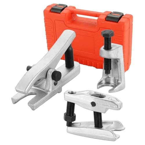 Image of DASBET Ball Joint Separator Tool Kit Ball Joint Splitter Ball Joint Removal Tool Tie Rod Removal Tool Tie Rod Pitman Arm Puller for Front End Service on Most Cars, Trucks, ATVs