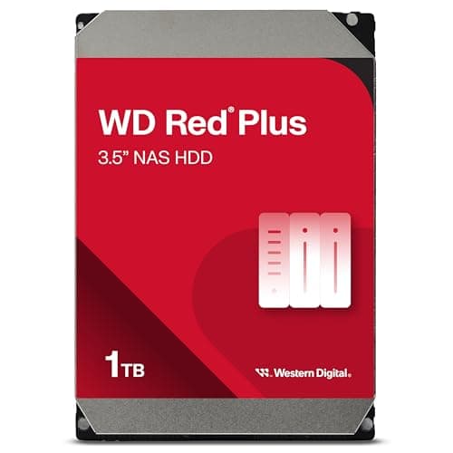Image of WD Red 1TB 3.5 Inch NAS Internal Hard Drive - 5400 RPM - WD10EFRX