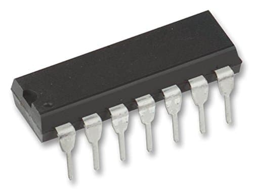 Image of MICROCHIP PIC16F684-E/P 8 Bit Microcontroller, Flash, PIC16F, 20 MHz, 3.5 KB, 128 Byte, 14 Pins, DIP (1 piece)
