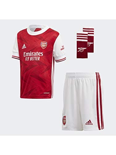 Image of adidas Arsenal FC Season 2020/21 AFC H Baby Home Kit Mini Set, Unisex Adult