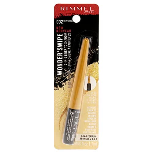 Image of Rimmel London Wonder Swipe 2-in-1 Liner to Shadow - 002 Instafamous For Women 0.058 oz Eyeliner