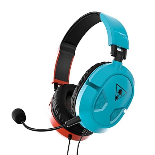 Image of Turtle Beach Recon 50 Red/Blue Gaming Headset for Xbox Series X|S, Xbox One, PS5, PS4, PC & Mobile with 3.5mm Connection