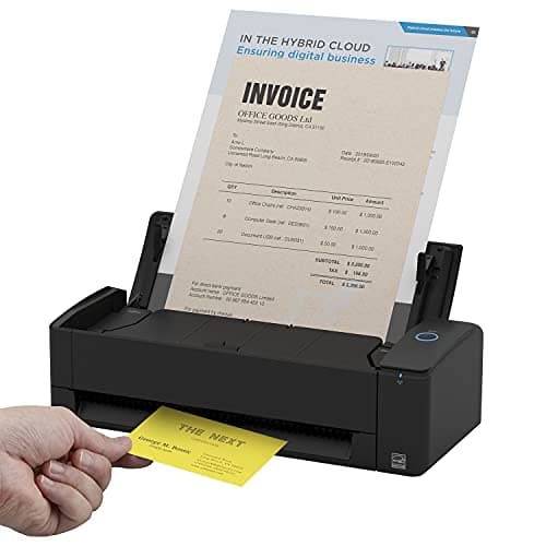 Image of ScanSnap iX1300 Automatic Document Scanner - Black - Business Card to A4, Duplex, USB 3.2 and WiFi