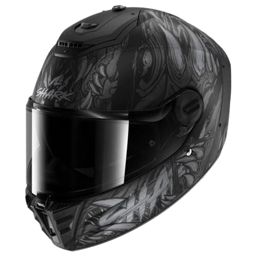 Image of Shark Spartan RS Shaytan Helmet, black matt/anthrazit, L (59/60)