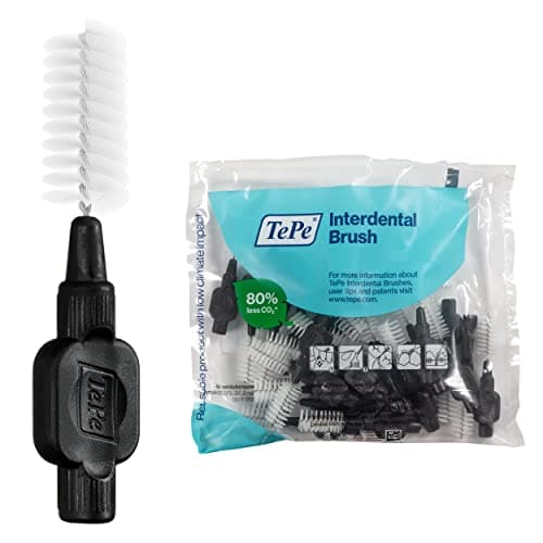 Image of TePe Interdental Brushes Original Black 1.5 mm Pack of 25