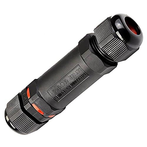 Image of allpondsolutions Waterproof Power Cable Connector Joint Submersible Water Pond 3 Core CE / IP68 96mm Standard Connector