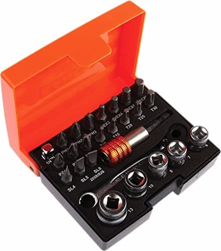 Image of Bahco 2058/S26 Ratchet Socket Bit Set, 26 Pieces