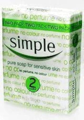 Image of SOAP 2 PACK SIMPLE SOAP (101002) BOX = 3 PACKS X 2 Bars