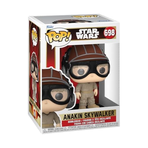 Image of Funko POP! Star Wars: Episode 1 The Phantom Menace Anniversary - Anakin Skywalker With Helmet - Collectable Vinyl Figure - Gift Idea - Official Merchandise - Toys for Kids & Adults - Movies Fans