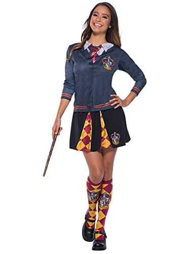 Image of Rubies Official Harry Potter Gryffindor Costume Top, Ladies Size Small Halloween