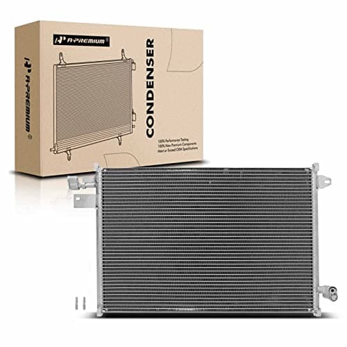 Image of A-Premium Air Conditioning A/C AC Condenser Compatible with Ford Mustang 2005 2006 2007 2008 2009