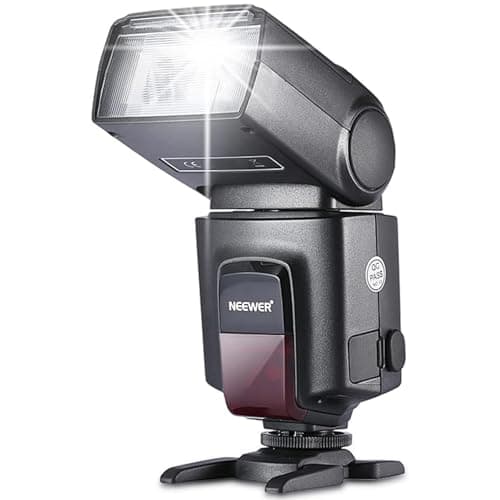Image of NEEWER TT560 Camera Flash Speedlite Compatible with Canon Sony Nikon Panasonic Olympus Pentax and Other DSLRs, Compatible with Sony ZV1, NOT for ZV-1F, Speedlight with Standard Hot Shoe Mount