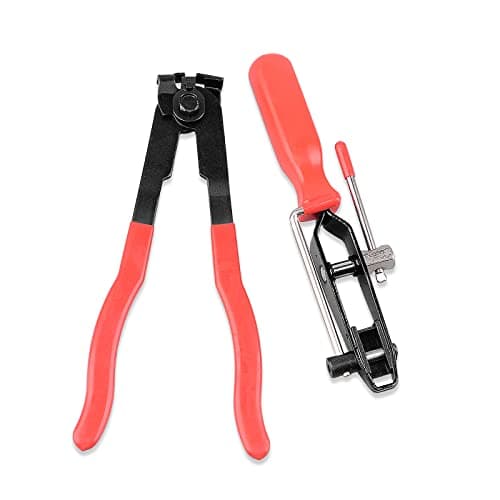 Image of DAYUAN 2pcs CV Joint Boot Clamp Ear Pliers Set Hose Band Cut-Off Pliers Car Banding Tool Kit