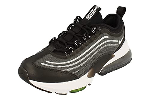 Image of NIKE Air Max ZM950 GS Running Trainers CN9835 Sneakers Shoes (UK 4 US 4.5Y EU 36.5, Black White Volt Grey 003)