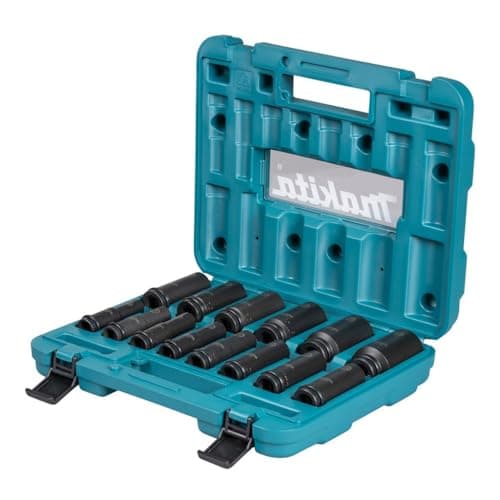 Image of Makita E-16586 Socket Spanner Set 14 Pieces 1/2 Inch