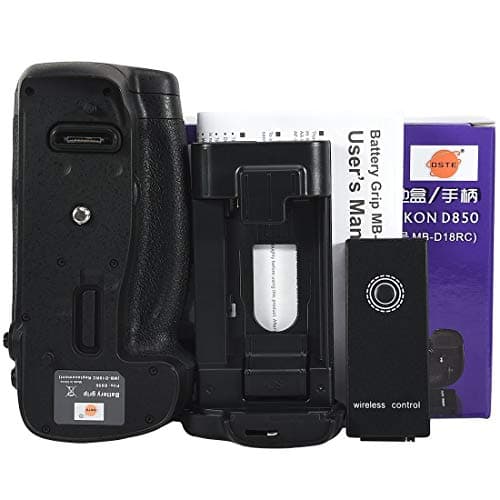Image of DSTE MB-D18 Battery Grip with Infrared Remote Control Function for Nikon D850 Digital SLR Camera