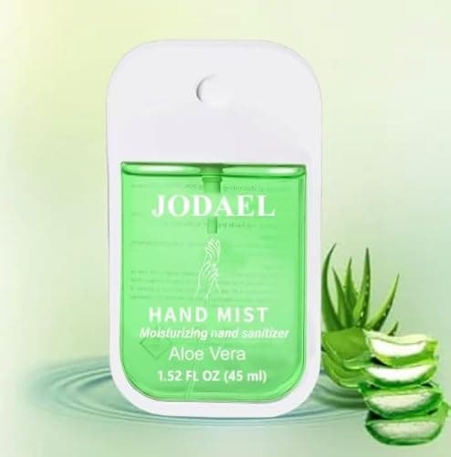 Image of Mist Hydrating Hand Sanitizer Spray for Adults, 500-Sprays each, Multi-flavor, Cleanses Your Hands Travel Size-The best choice for travel (Aloe Vera)