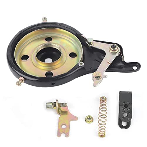 Image of Hapivida Rear Band Drum Brake Assembly, Universal Steel Bicycle Brake Modification Kit Bike Hub Brake System Replacement for Mountain Road Bicycle