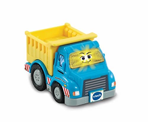Image of VTech Toot-Toot Drivers Dumper Truck, Toy Car for 1 Year Old, Pretend Play with Lights & Sounds, Interactive Toddlers Toy for 12 Months, 2, 3, 4 +, English Version
