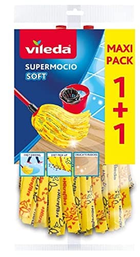 Image of Vileda 4001508 SuperMocio Soft Replacement Double Value Pack
